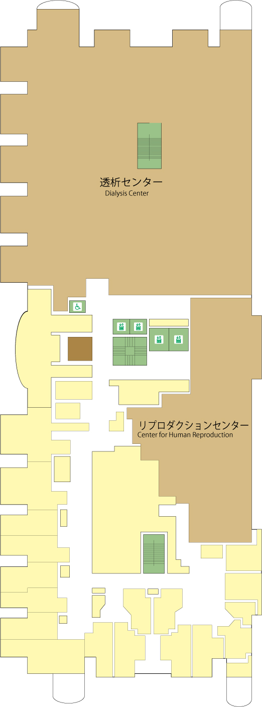 A棟5階フロアマップ