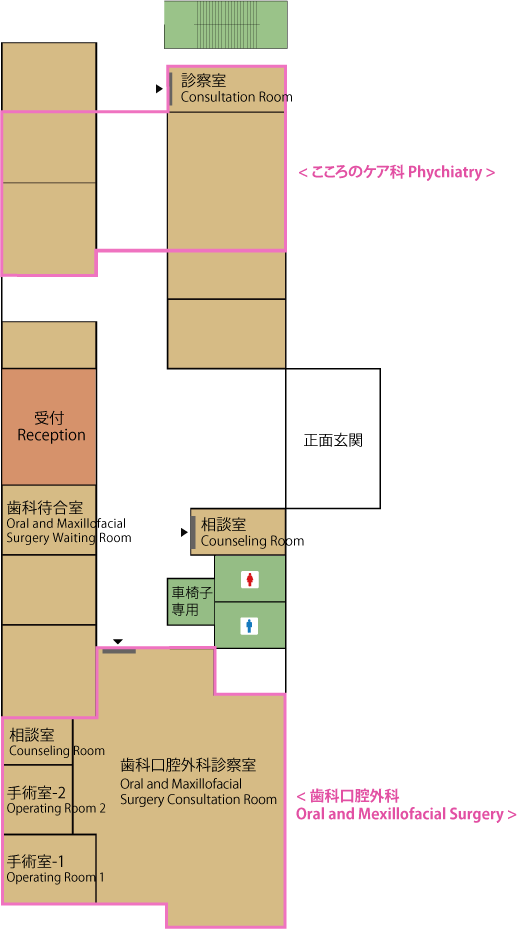 C棟1階フロアマップ